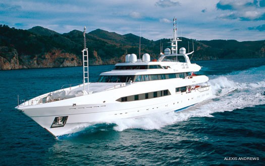 Overview: Yacht BAD GIRL's Cruising Image