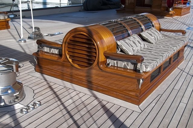 Deck Sitting On Yacht ATHOS