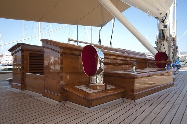 Deck On Yacht ATHOS