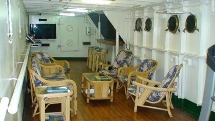 Internal Sitting Zone Aboard Yacht SARSEN