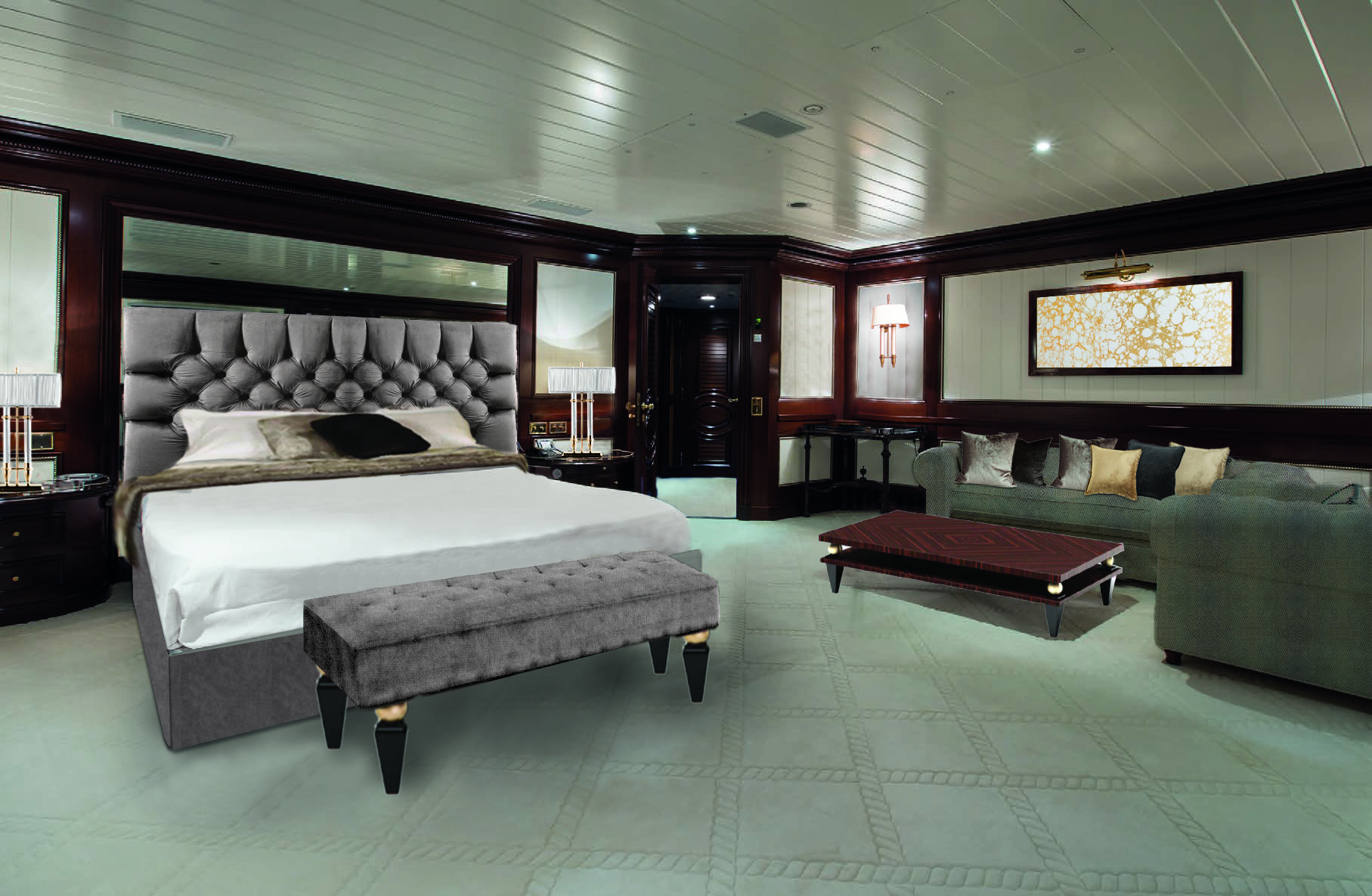 Elegant Luxury En Suite Stateroom
