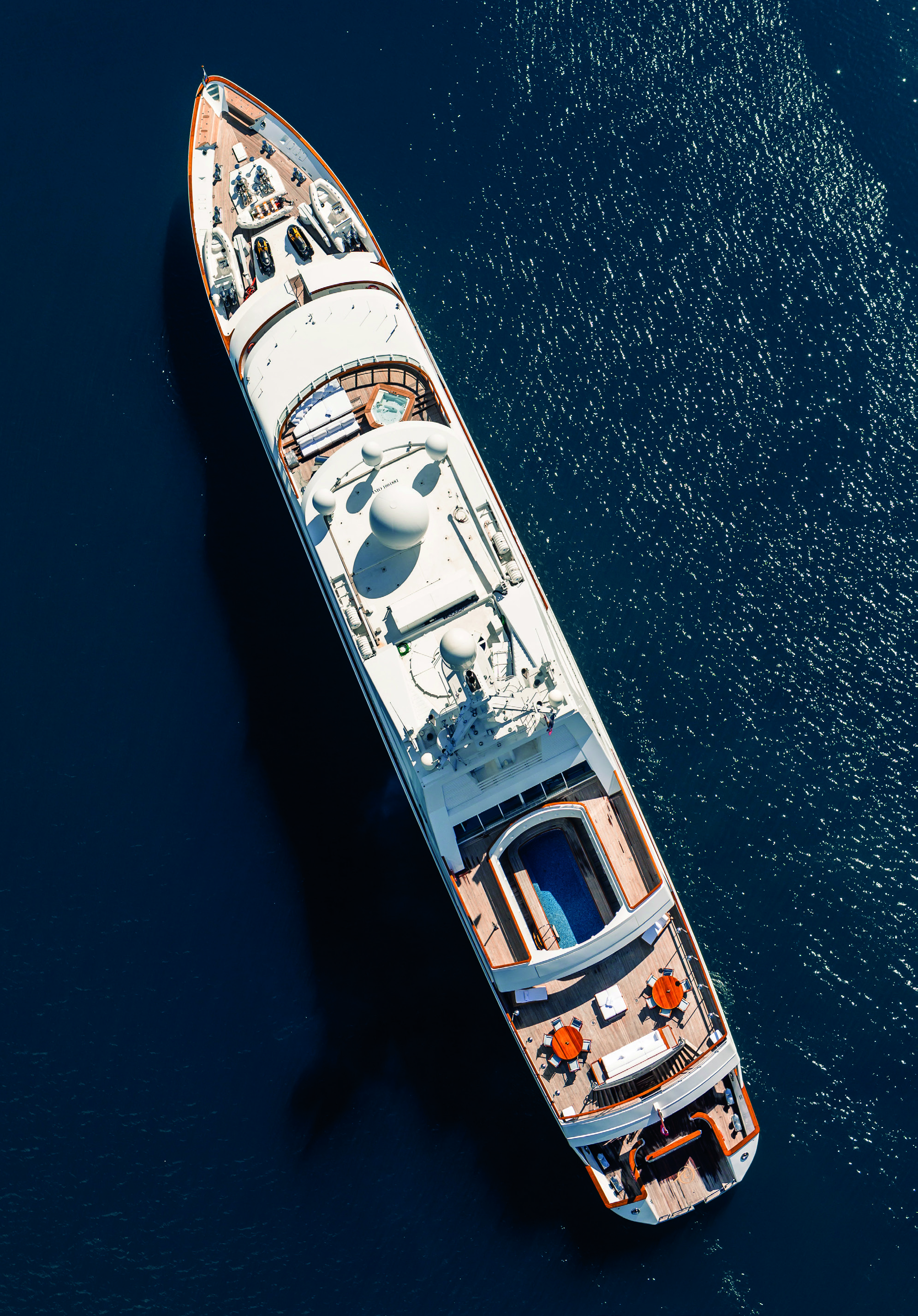 Grand Ocean Yacht Aerial View