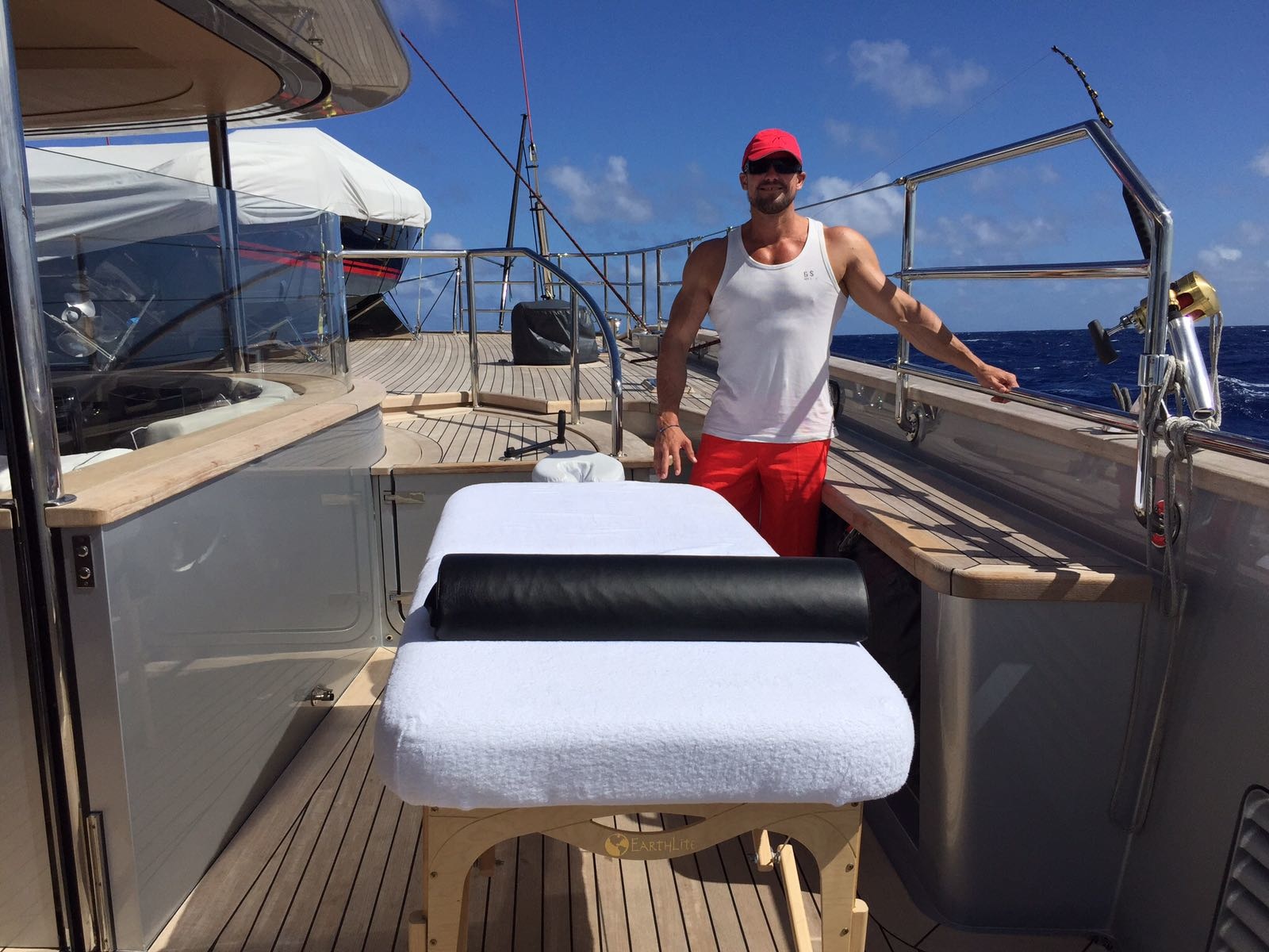 Masage Therapy Aboard Seahawk