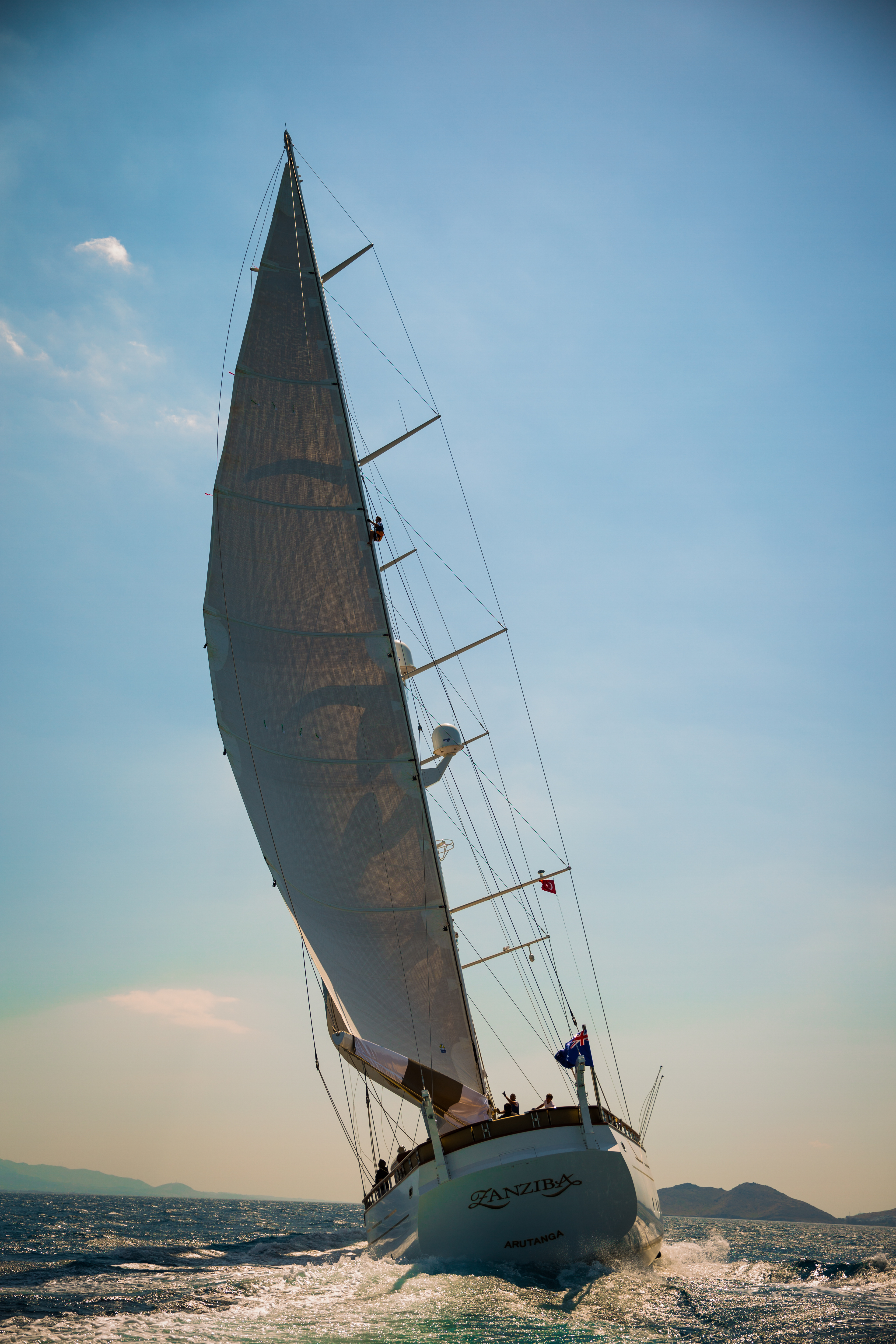 Sailing Aft View