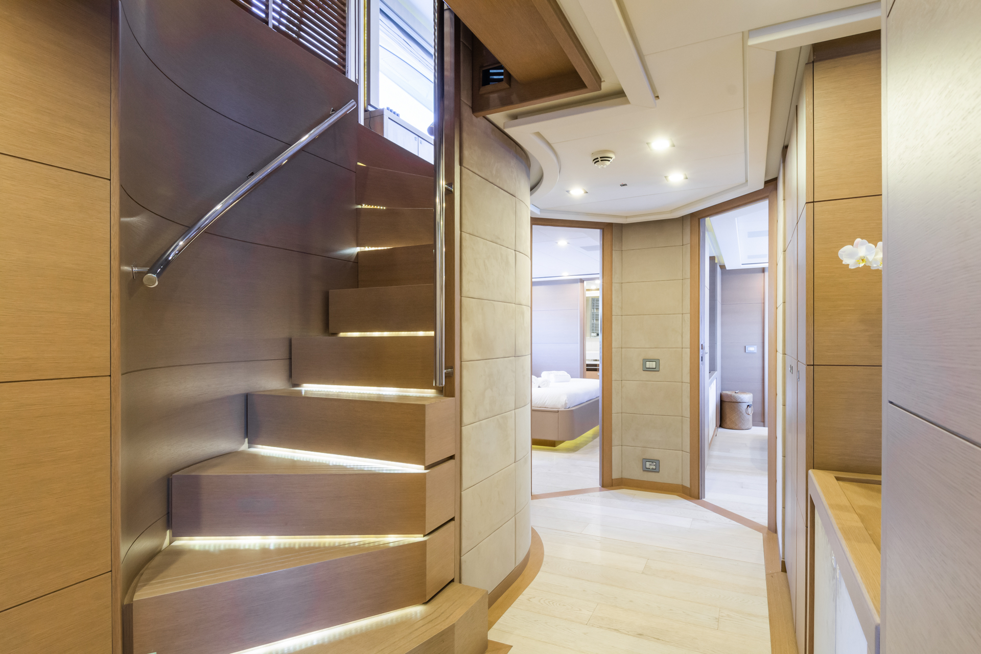 Stairwell To Below Deck Accommodation