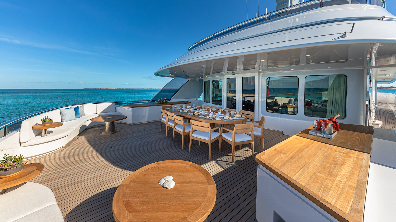 Upper Deck Exterior Dining And Seating