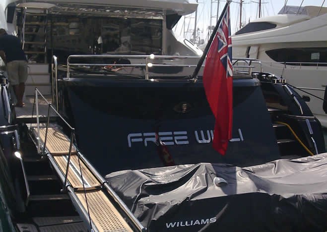 The 26m Yacht FREE WILLI