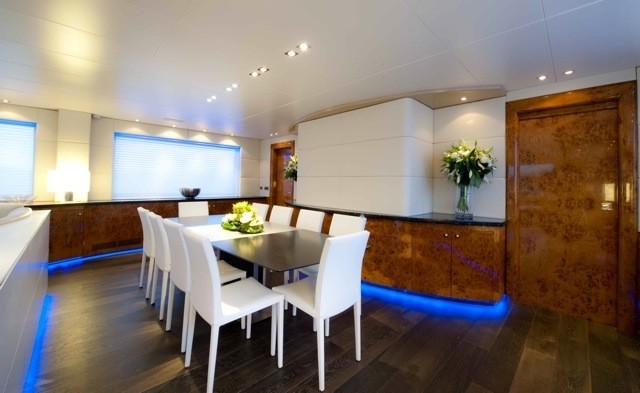 Eating/dining With Lounging On Board Yacht PALM B