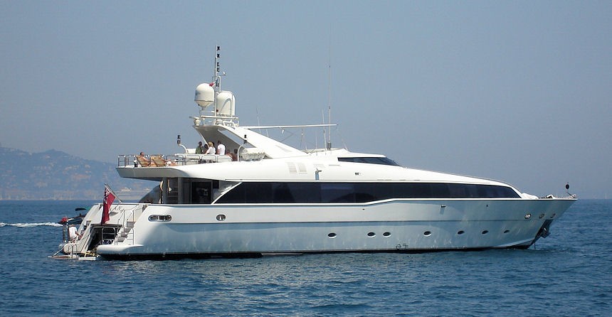 Profile Aspect Aboard Yacht PALM B