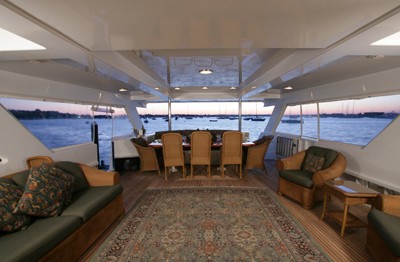 Aft Deck On Yacht AGA 6