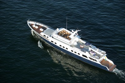 From Above Aspect On Yacht AGA 6
