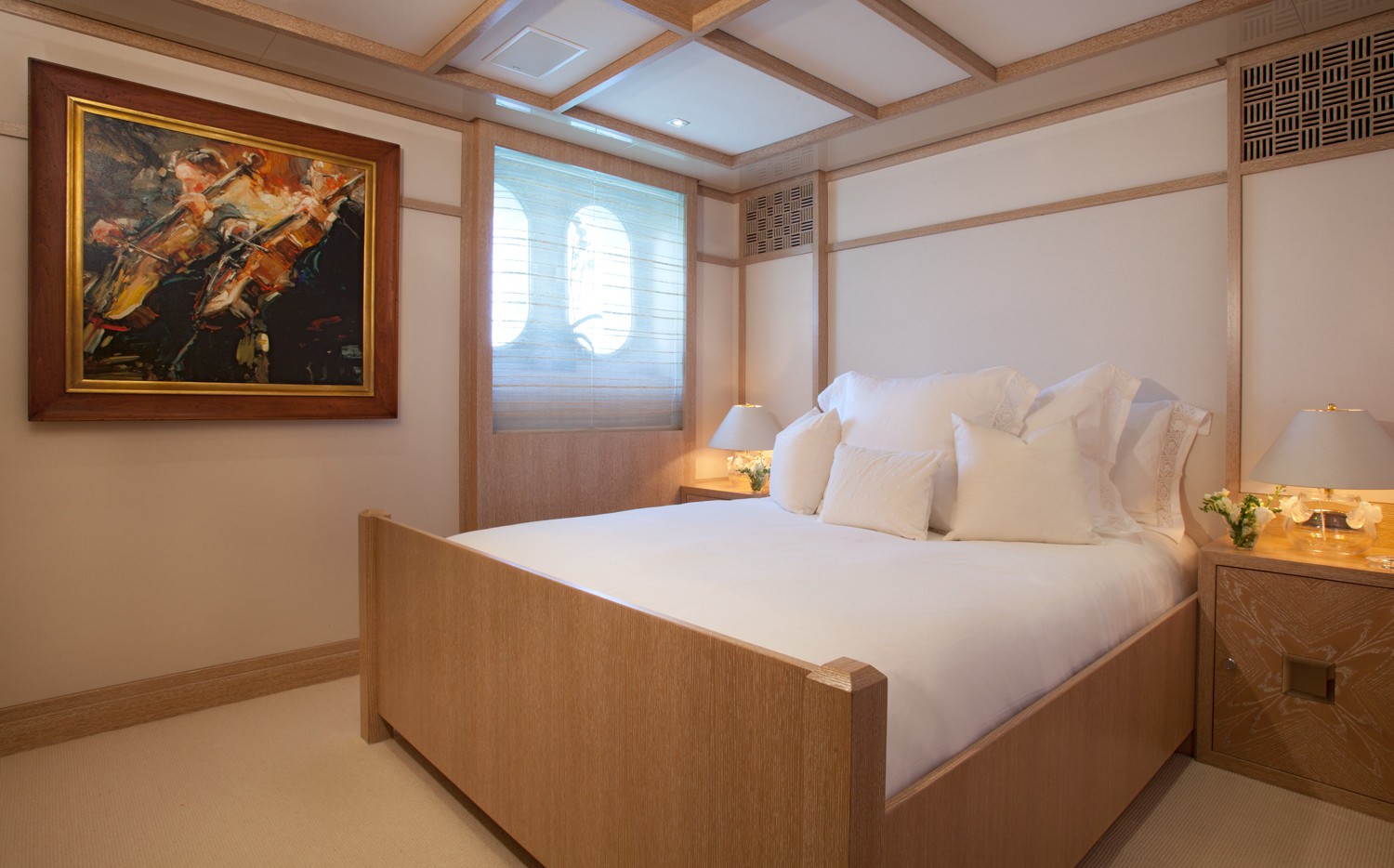 Guest's Double Sized Cabin On Board Yacht SUNRISE