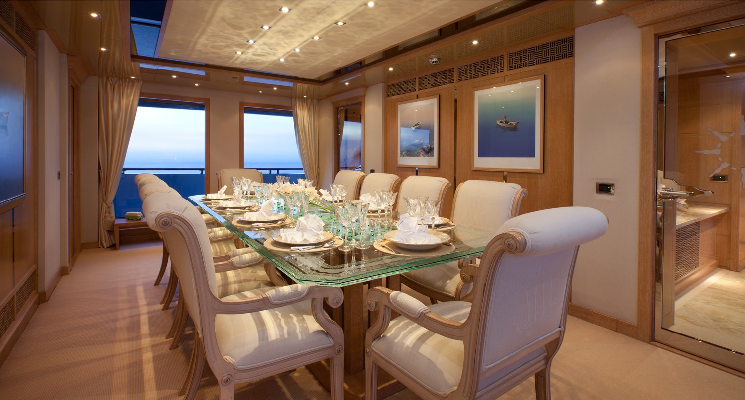 Formal Eating/dining On Board Yacht SUNRISE