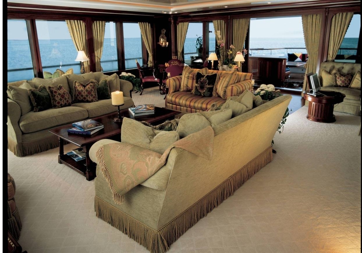 Lounging Aboard Yacht PARAFFIN
