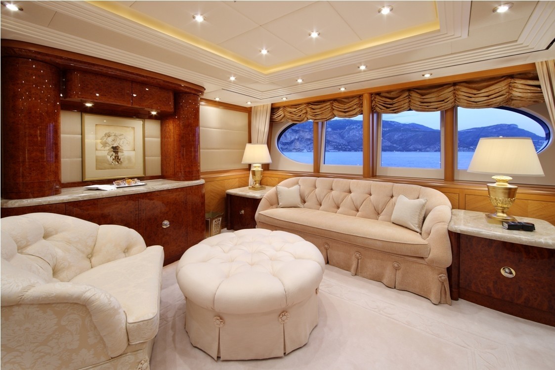 Lounging: Yacht CAPRI's Main Master Cabin Image