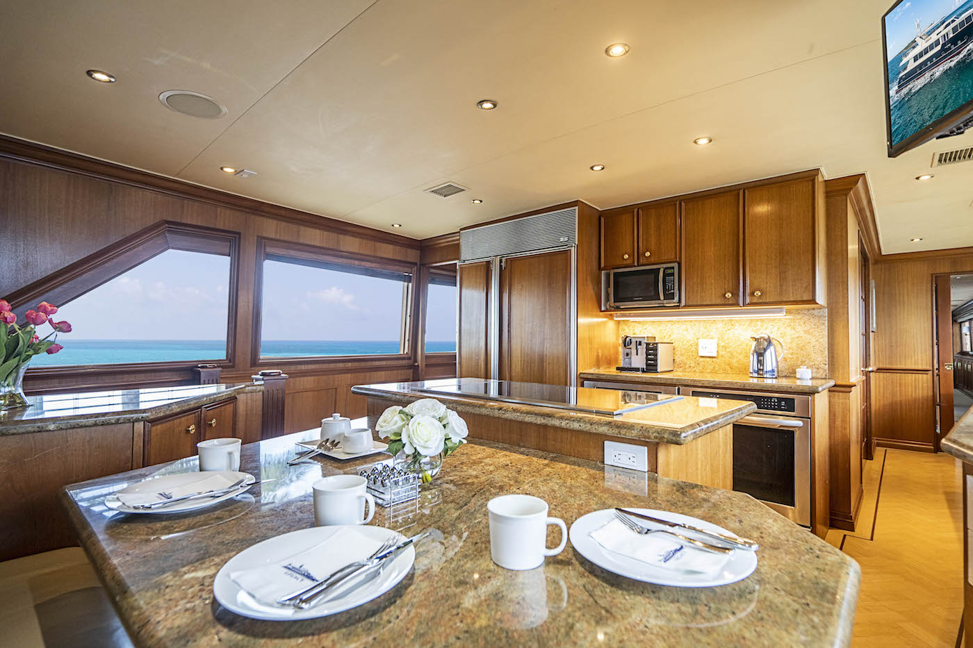 Galley With Dining Table