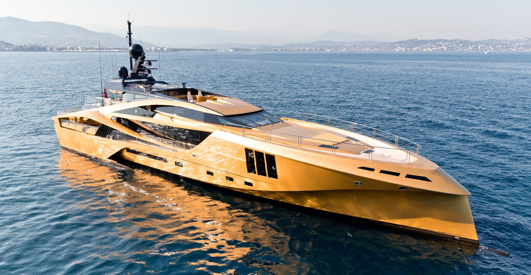 Motor Yacht KHALILAH - A Beautiful Golden Yacht