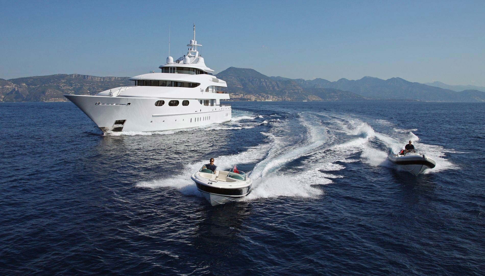 Yacht CAPRI By Lurssen - Tenders In The French Riviera