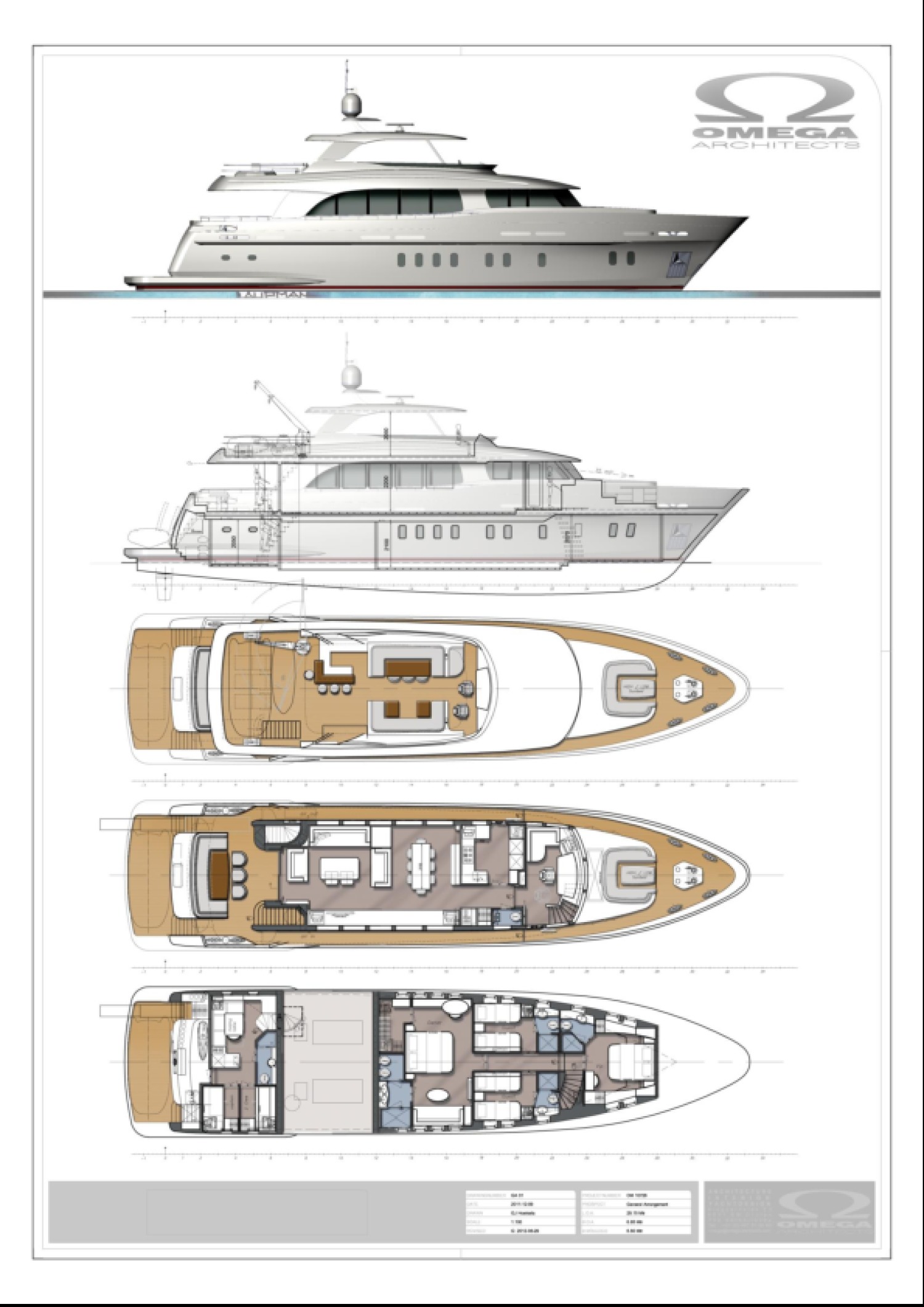 Yacht FIREFLY By Mulder - Layout