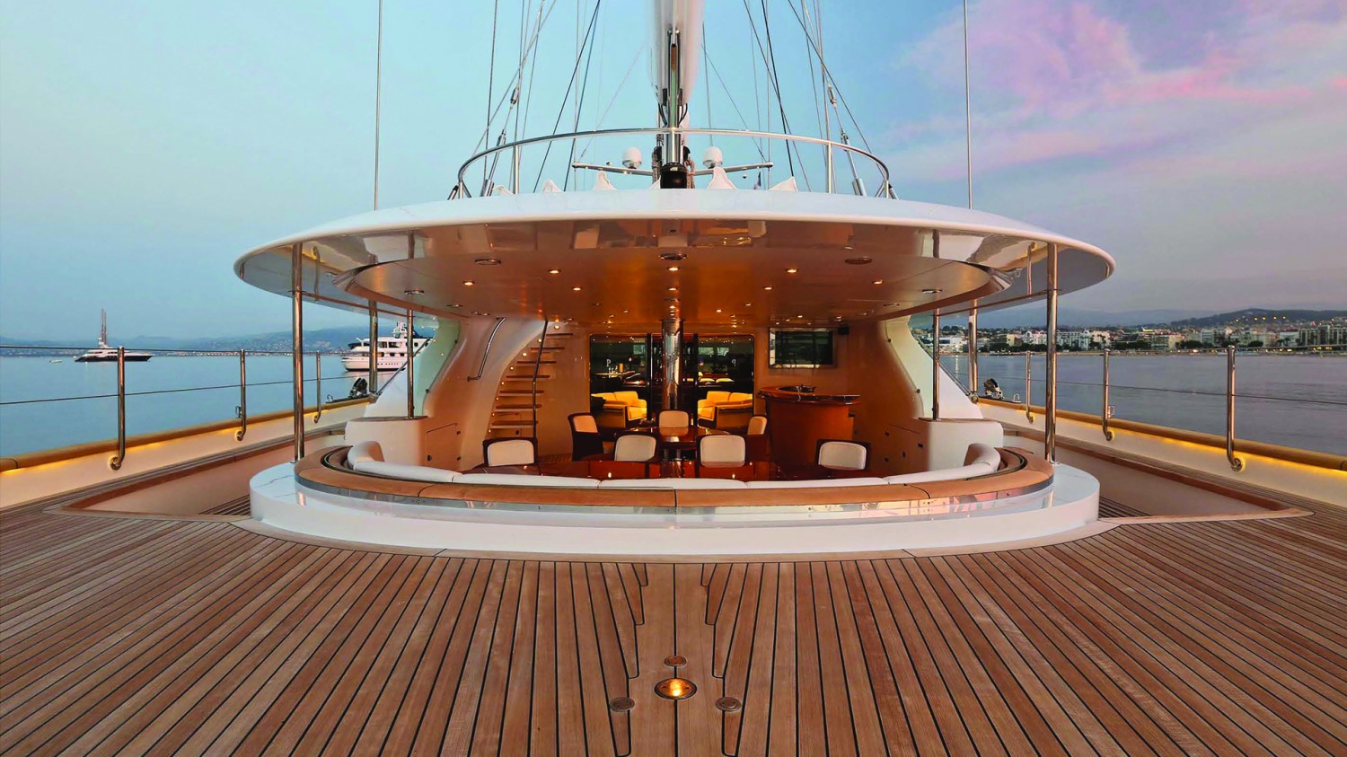 Yacht PARSIFAL III By Perini Navi - Aft Deck 