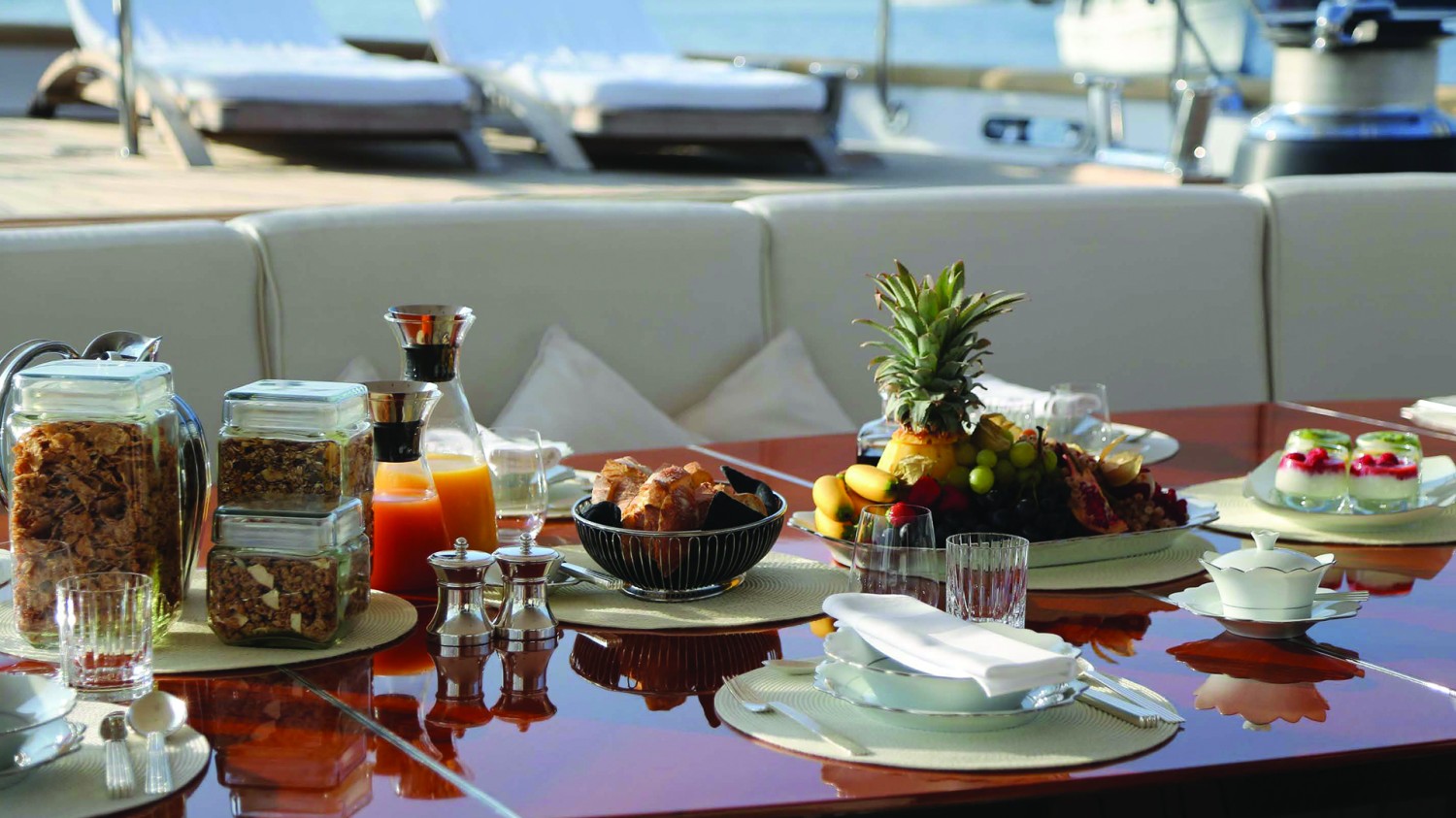 Yacht PARSIFAL III By Perini Navi - Food Detail – Luxury Yacht ...