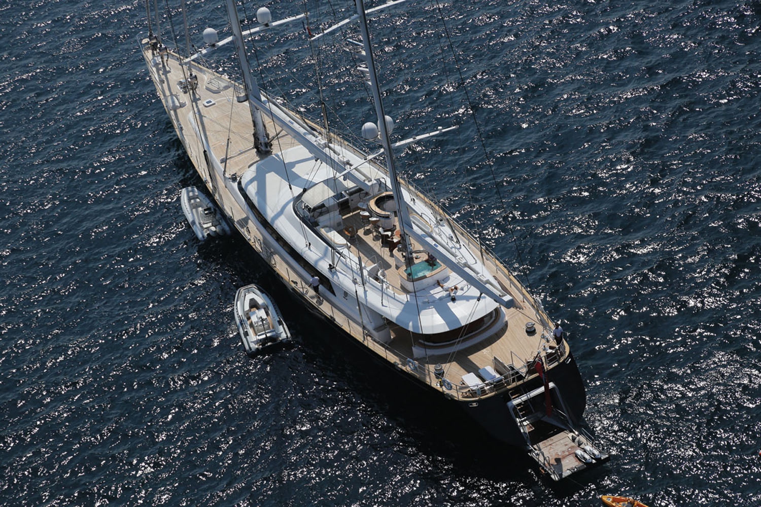 Yacht PARSIFAL III By Perini Navi - From Above