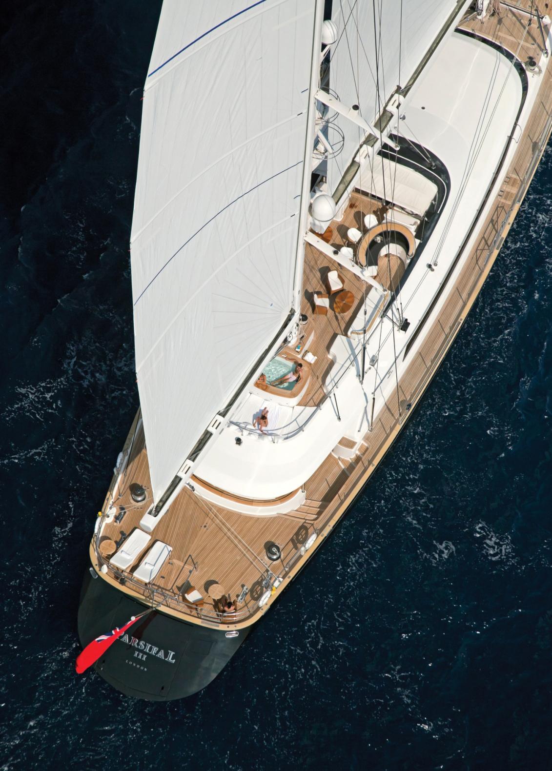 Yacht PARSIFAL III By Perini Navi - Above