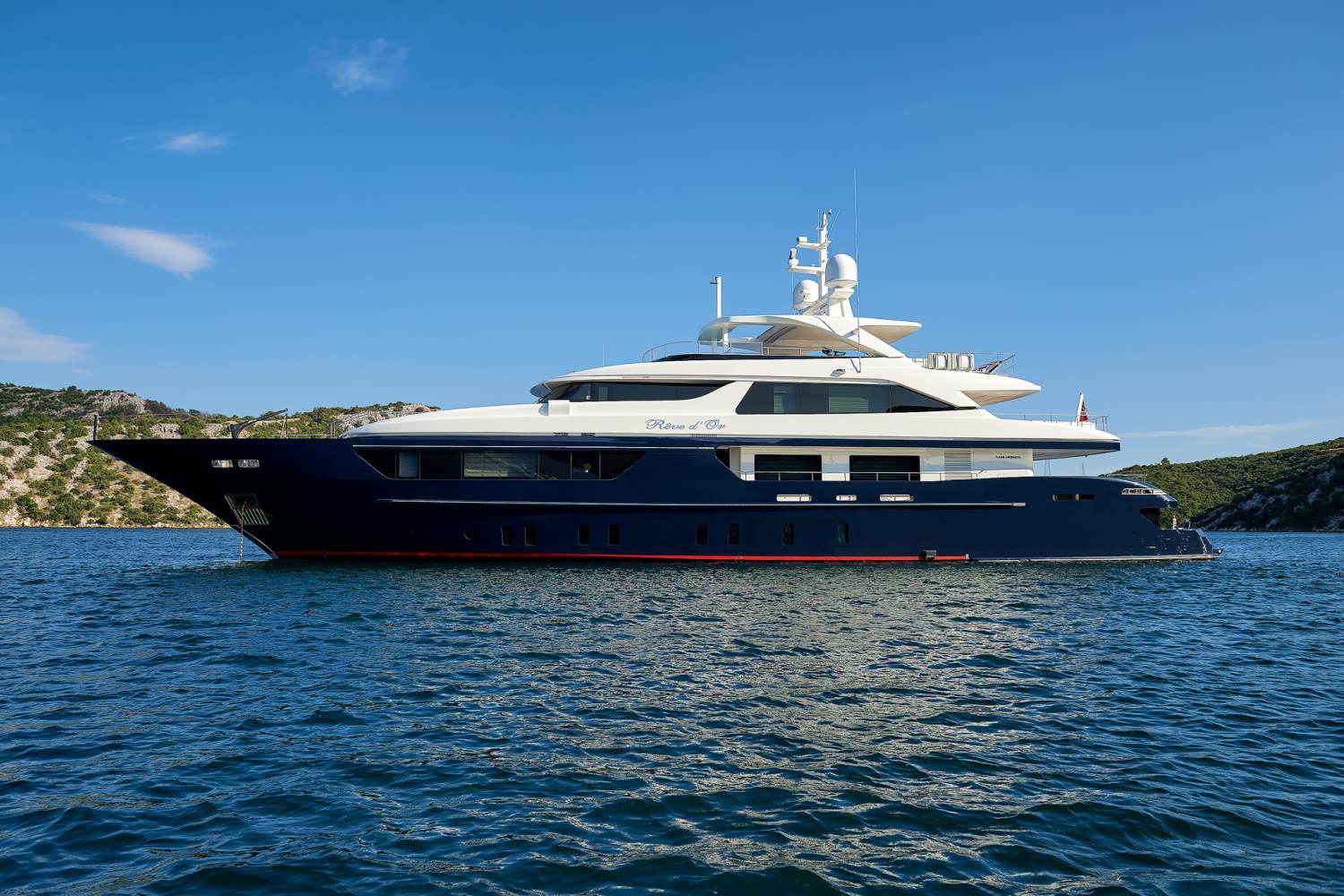 Yacht REVE D'OR By Sanlorenzo - Profile