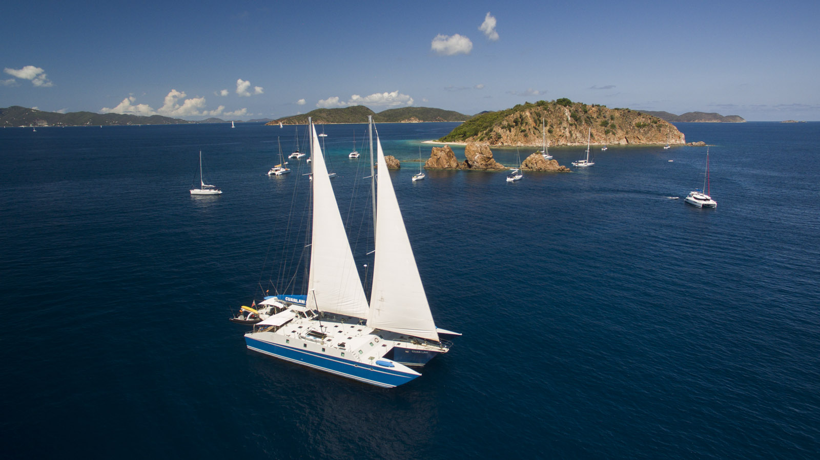 Bvi Sailing Charter Vacation On CUAN LAW