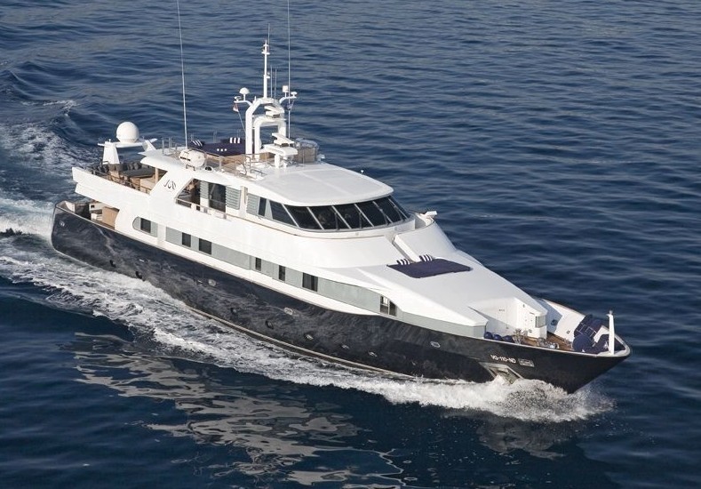 The 41m Yacht LADY IN BLUE