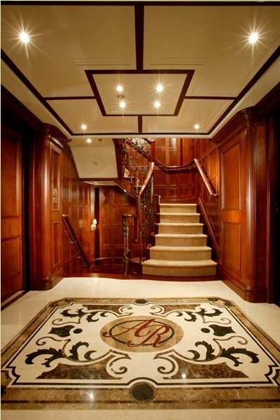 Stairway On Yacht NOMAD