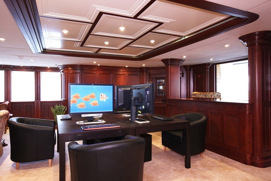 Entertainment Centre On Yacht NOMAD