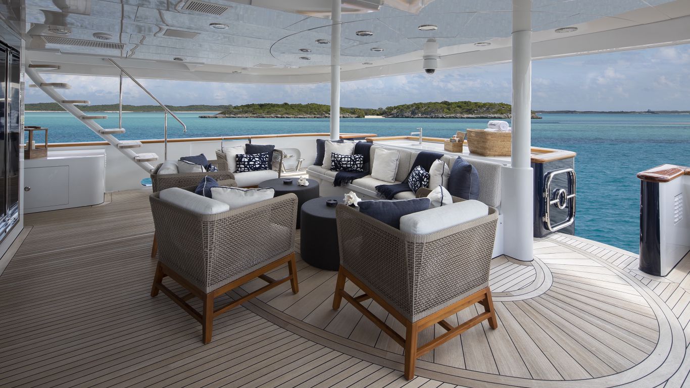 Main Aft Deck Seating Area