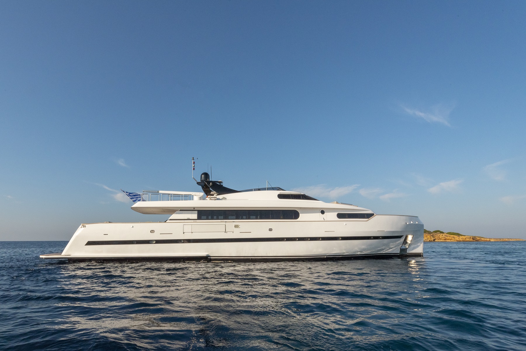 PROJECT STEEL motor yacht in Greece