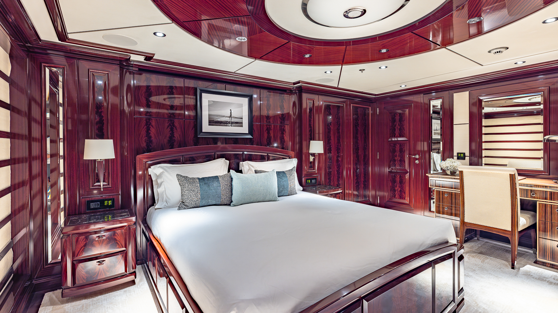 Rock It King VIP Guest Suite Port Aft Credit Yachting Image