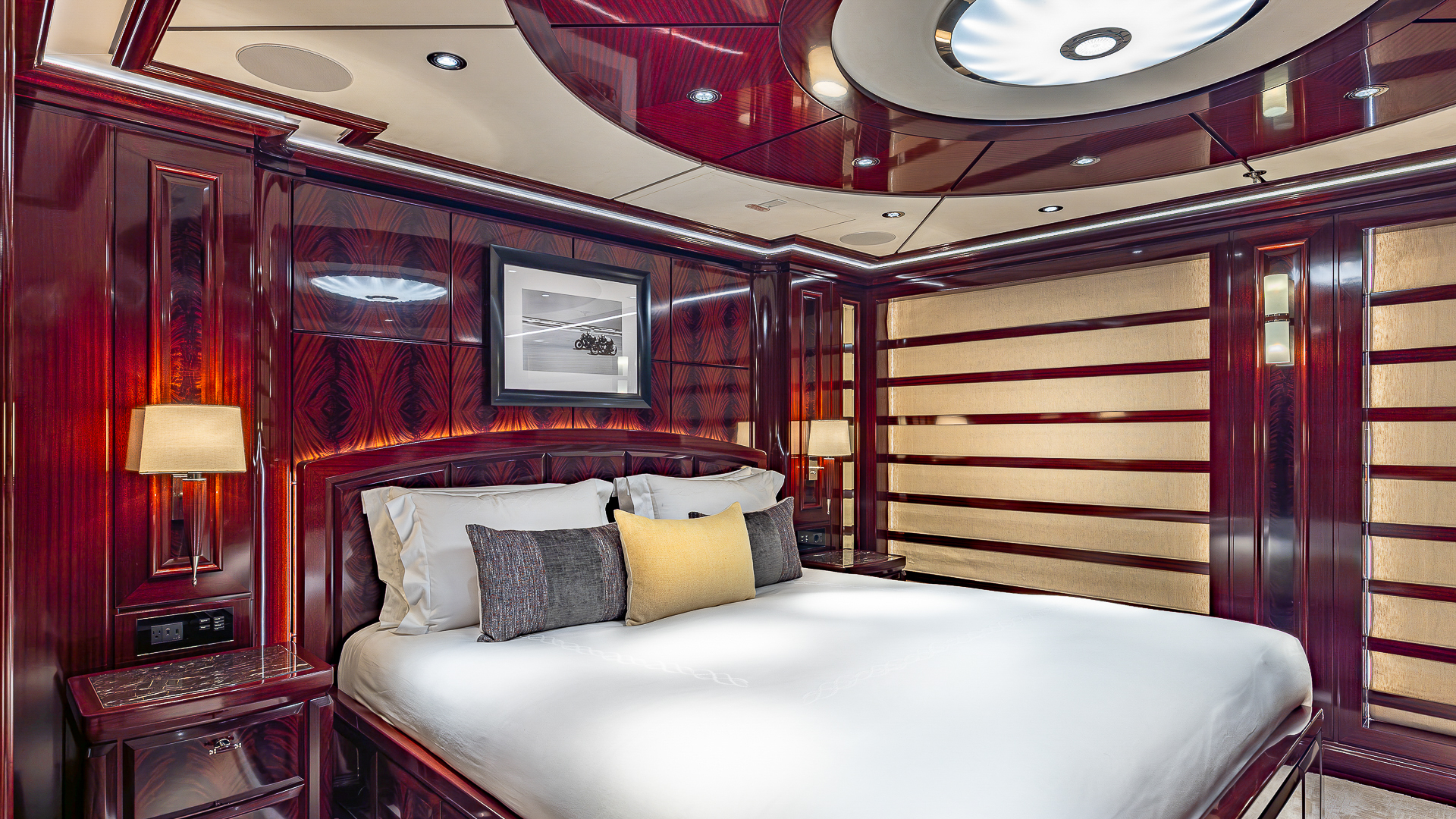 Rock It King VIP Guest Suite Starboard Aft Credit Yachting Image
