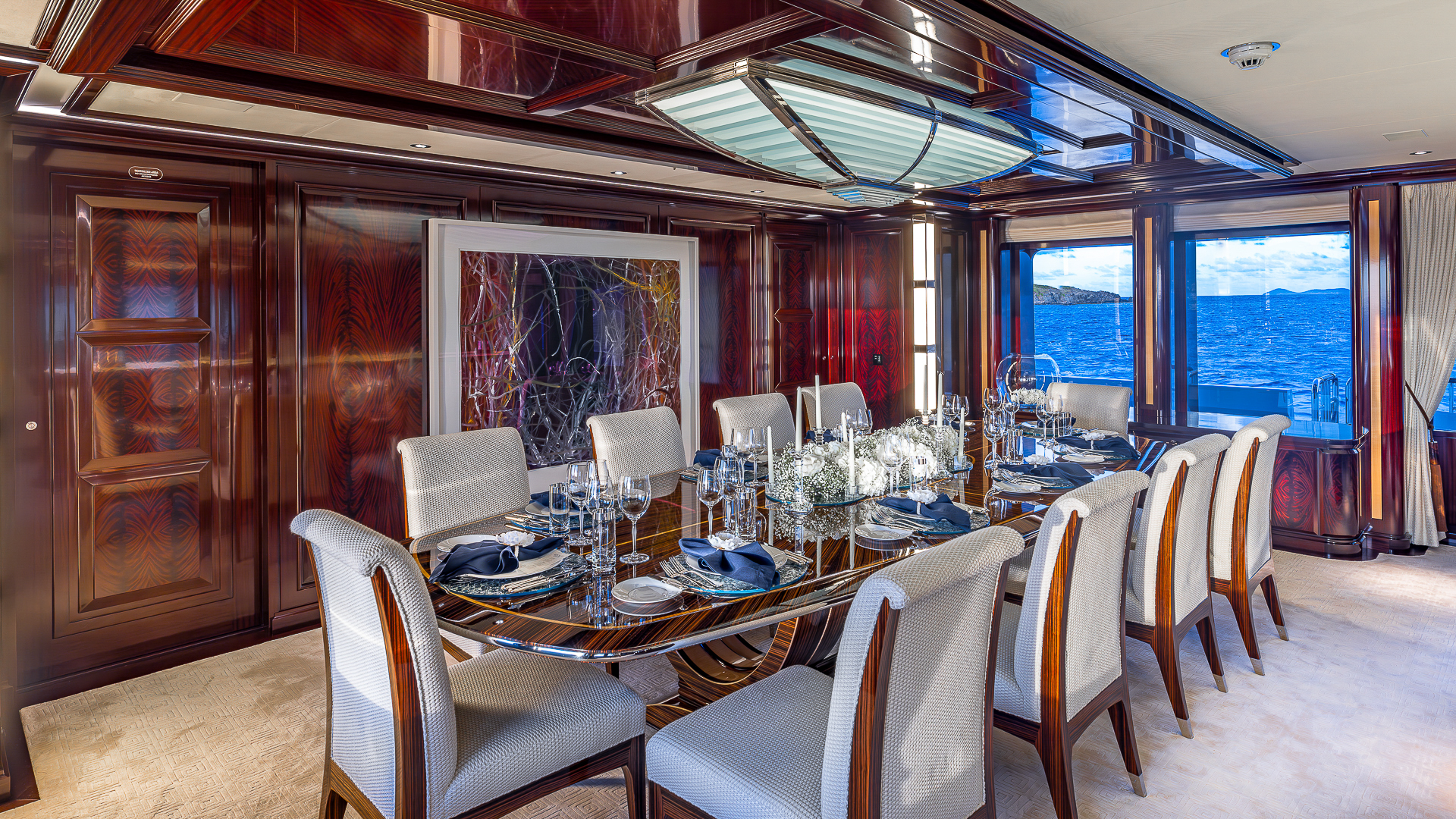 Rock It Main Saloon Formal Dining Area Credit Yachting Image