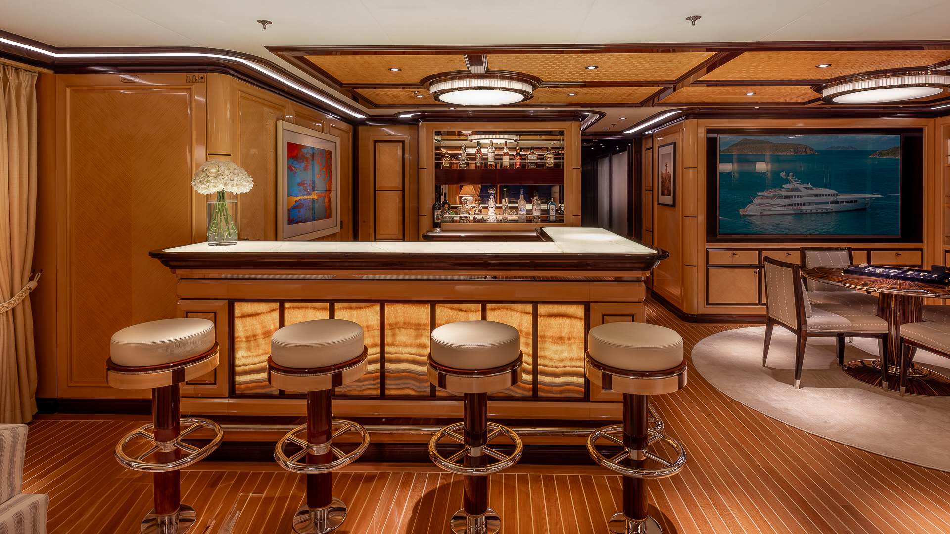 Rock It Skylounge Upper Deck - Bar Credit Yachting Image