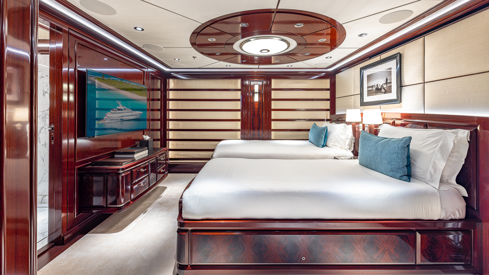 Rock It Twin Guest Suite With Trundle Berth Credit Yachting Image