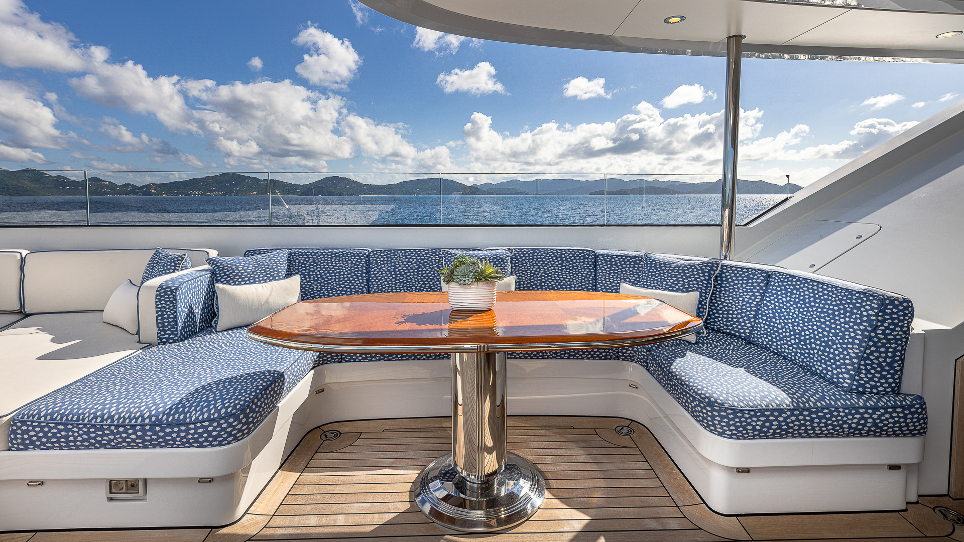 Rock It Sun Deck - Seating Credit Yachting Image