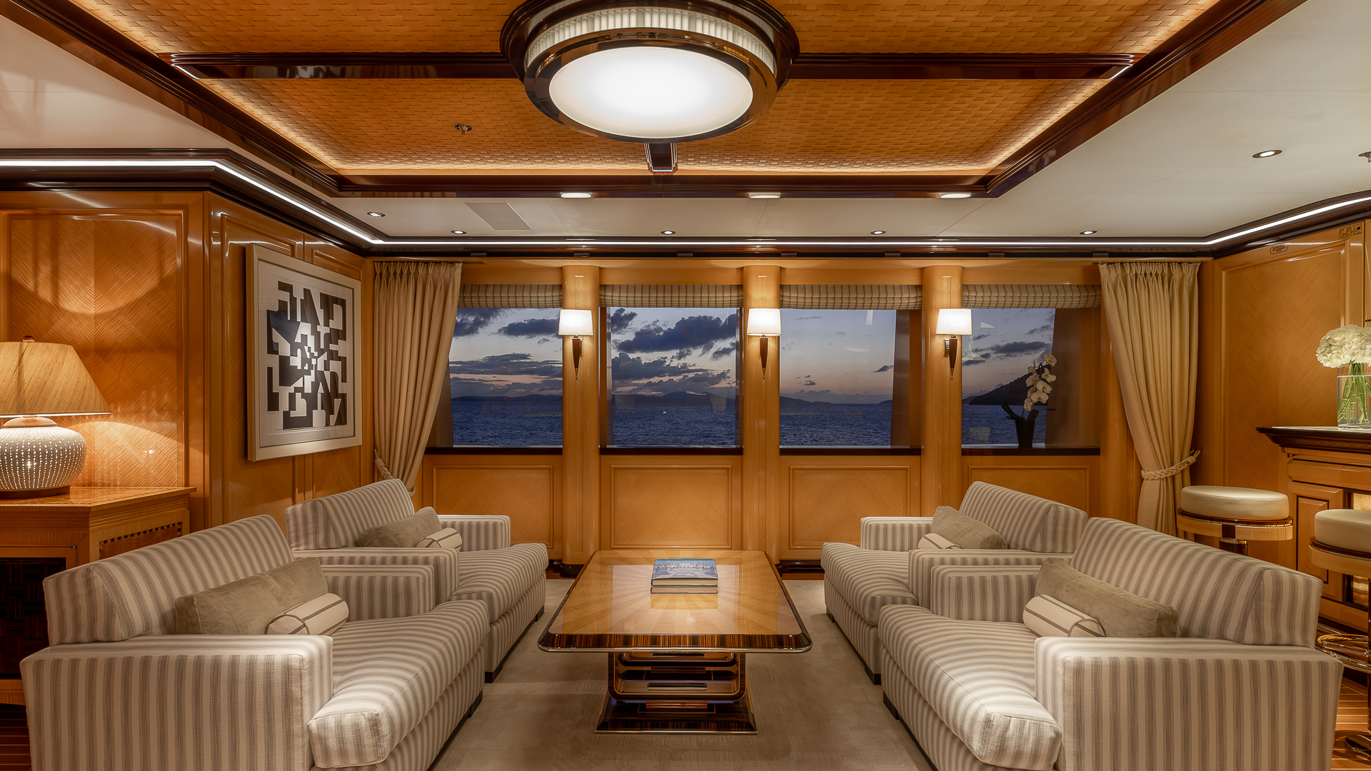 Rock It Upper Deck - Skylounge Seating To Port Forward Credit Yachting Image