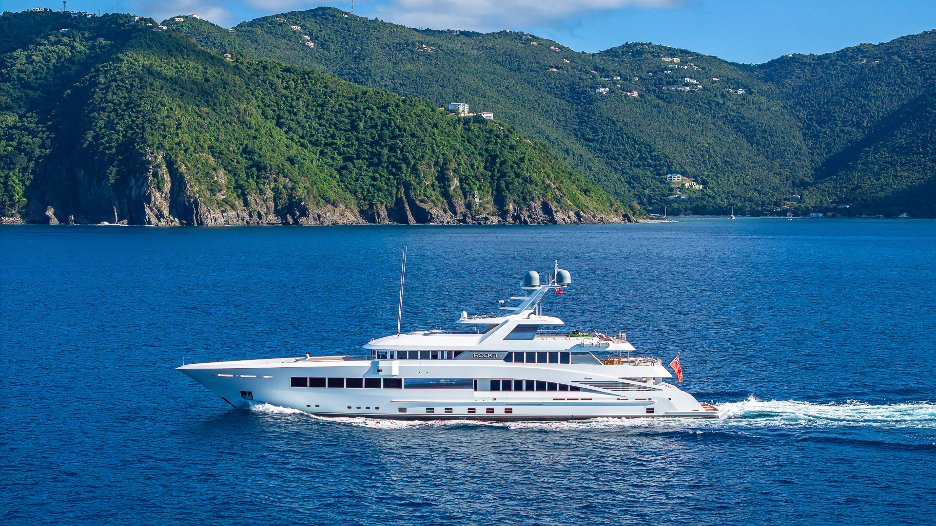 Rock It Yacht Running In The Virgin Islands Credit Yachting Image