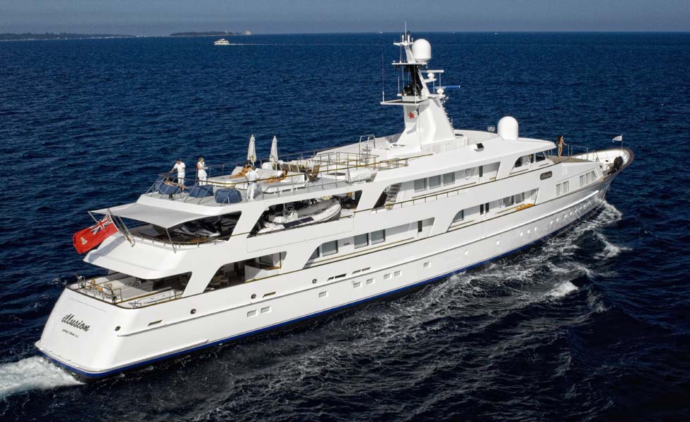 Yacht ILLUSSION By Feadship - Profile Underway
