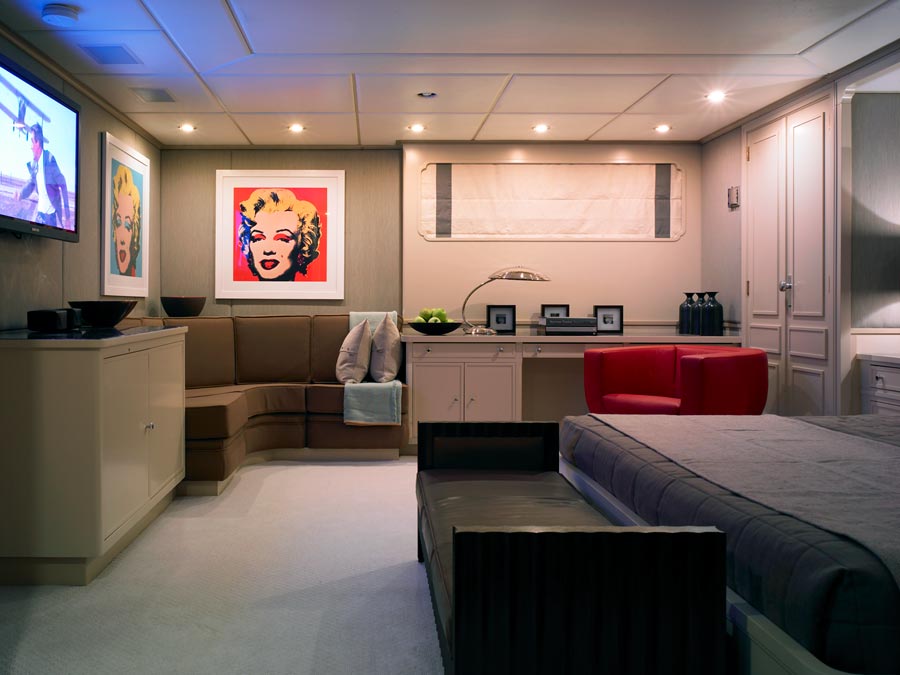 Yacht ILLUSSION By Feadship - The Wharhol Suite