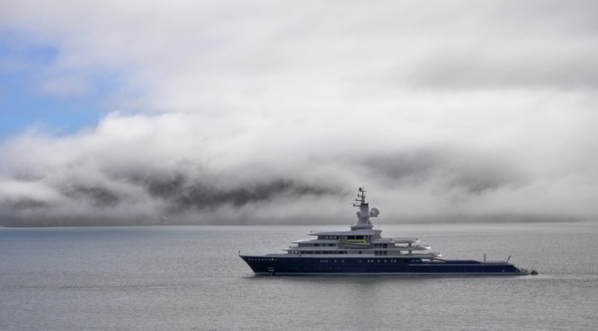 115m luxury expedition yacht LUNA - Photo credit to Michael R McGee