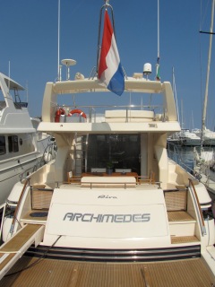 ARCHIMEDES -  Aft View