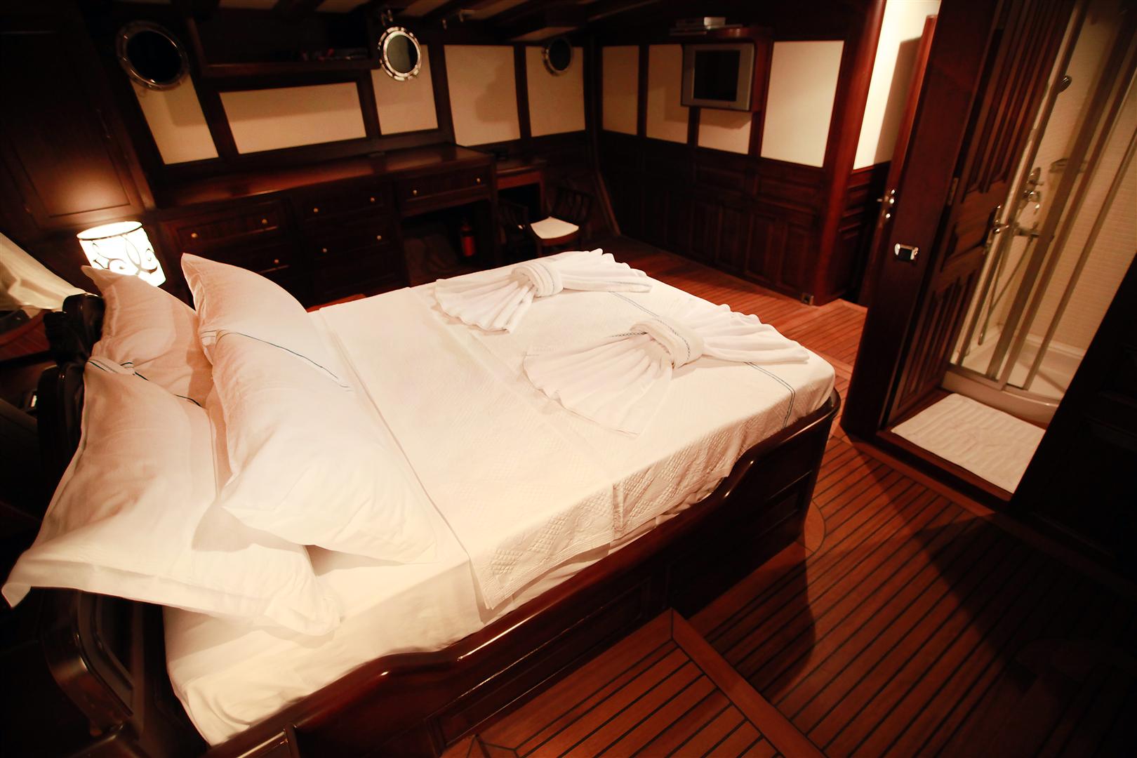 Accommodation aboard luxury Turkish Gulet Grande Mare