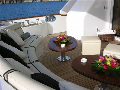 Benetti Yacht BACCHANAL -  Aft Deck