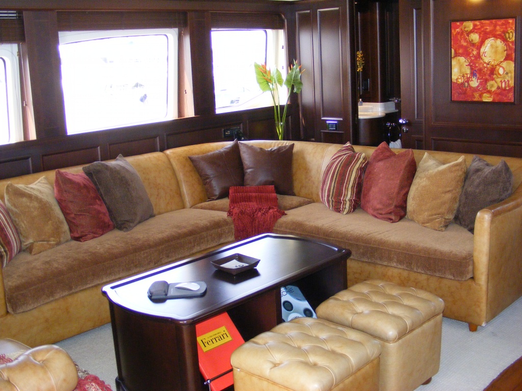 Benetti Yacht BACCHANAL -  Skylounge Seating
