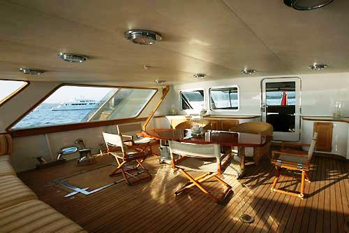 Benetti Yacht INDIA -  Enclosed Aft Deck